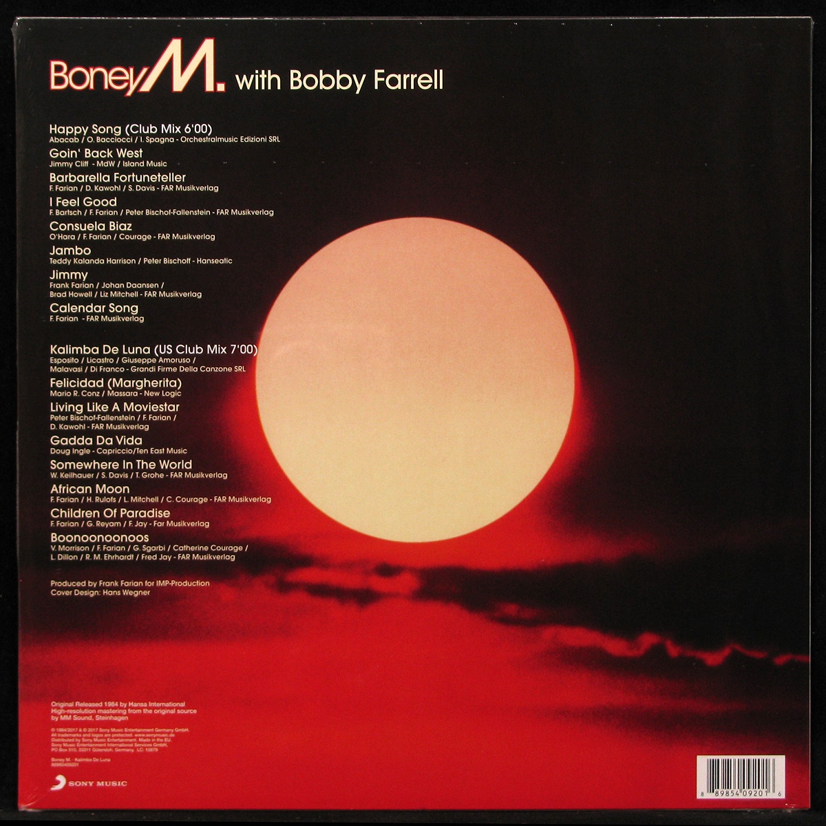 LP Boney M — Kalimba De Luna фото 2