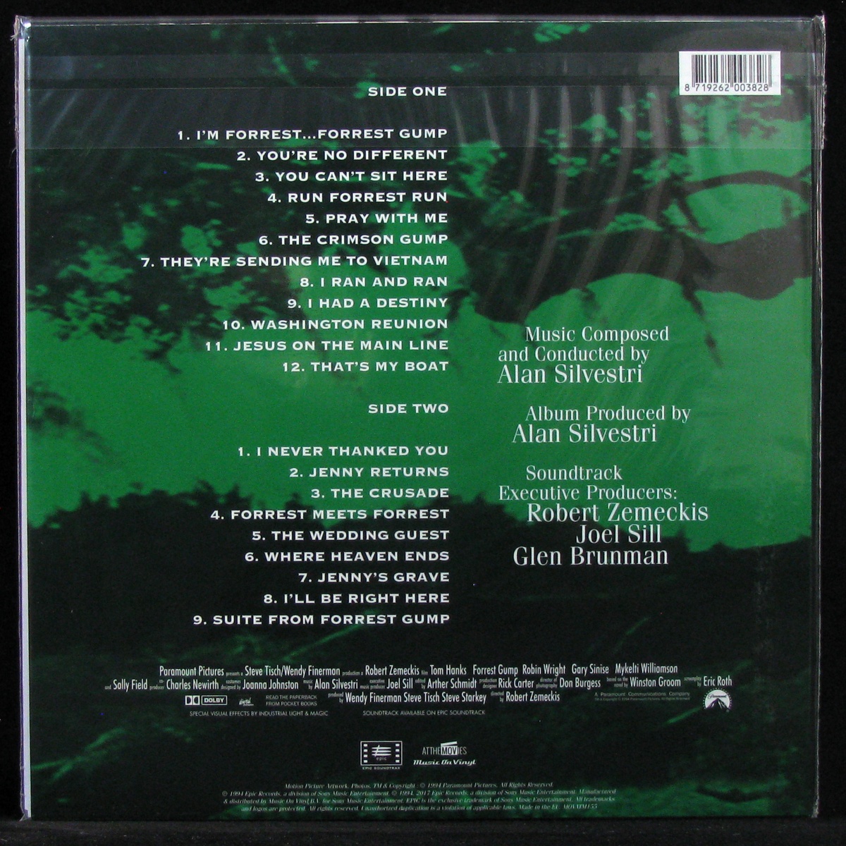 LP Alan Silvestri — Forrest Gump (Original Motion Picture Score) фото 2