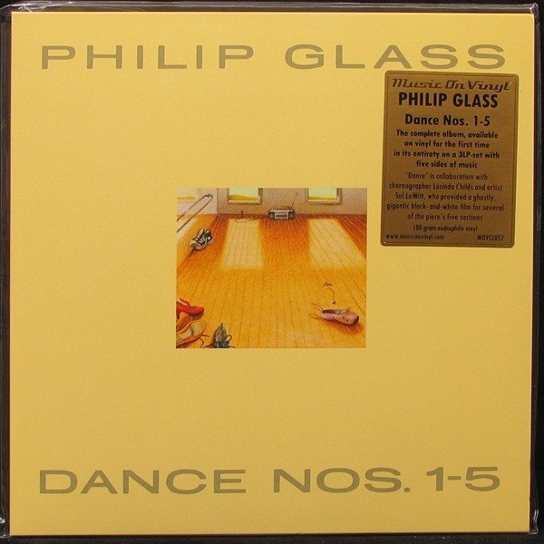 LP Philip Glass — Dance Nos.1-5 (3LP) фото