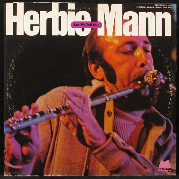LP Herbie Mann — Let Me Tell You (2LP) фото