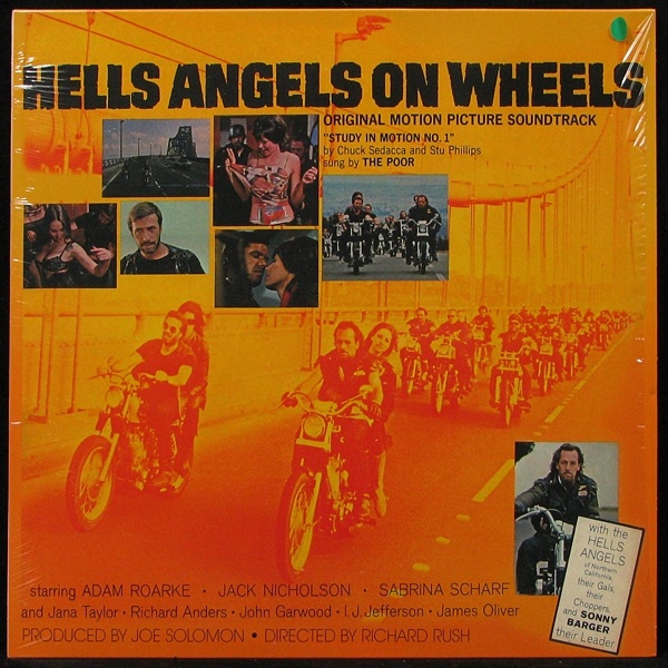 LP Soundtrack — Hells Angels On Wheels фото