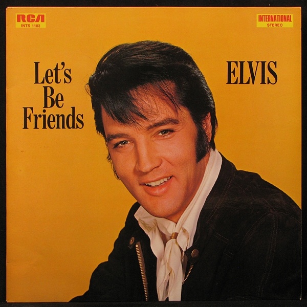 LP Elvis Presley — Let's Be Friends фото