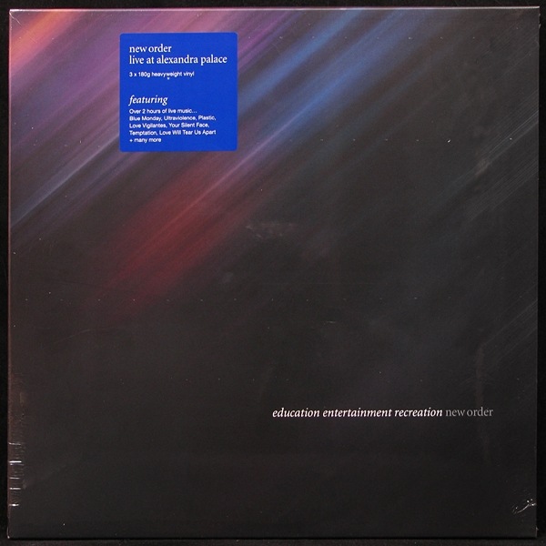 LP New Order — Education Entertainment (3LP) фото