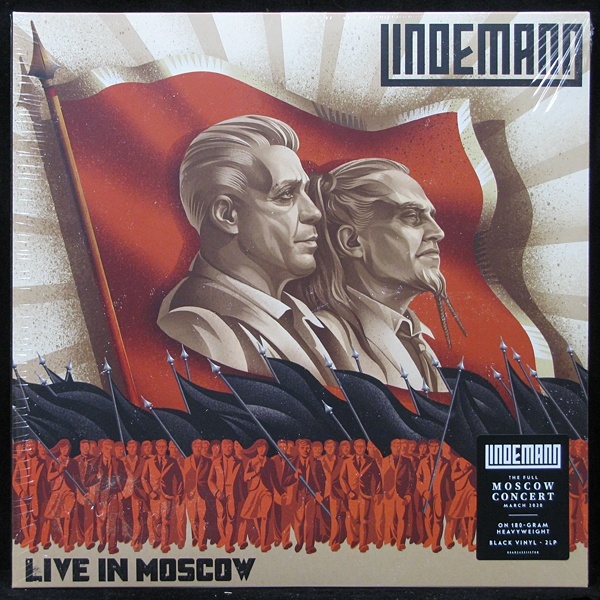 LP Lindemann (Rammstein) — Live In Moscow (2LP) фото