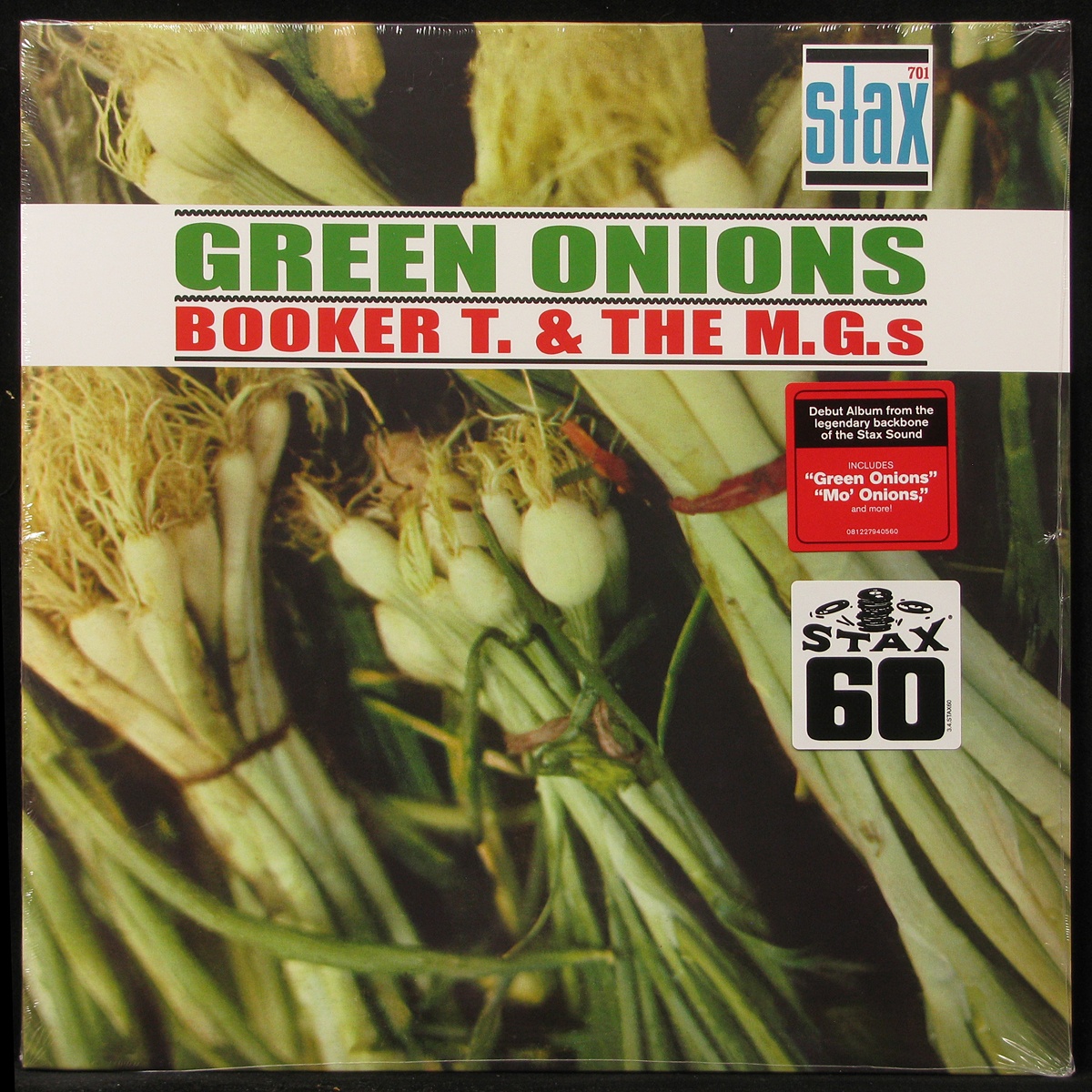 LP Booker T & The MG's — Green Onions (mono) фото