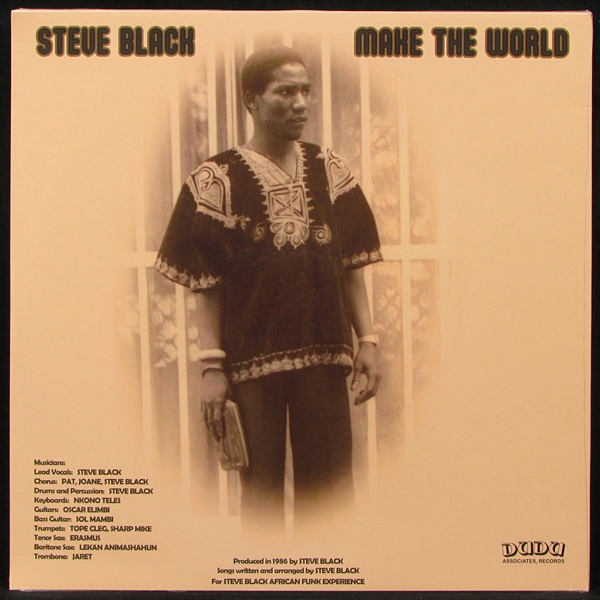 LP Steve Black — Make The World фото 2
