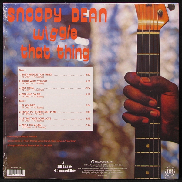 LP Snoopy Dean — Wiggle That Thing фото 2