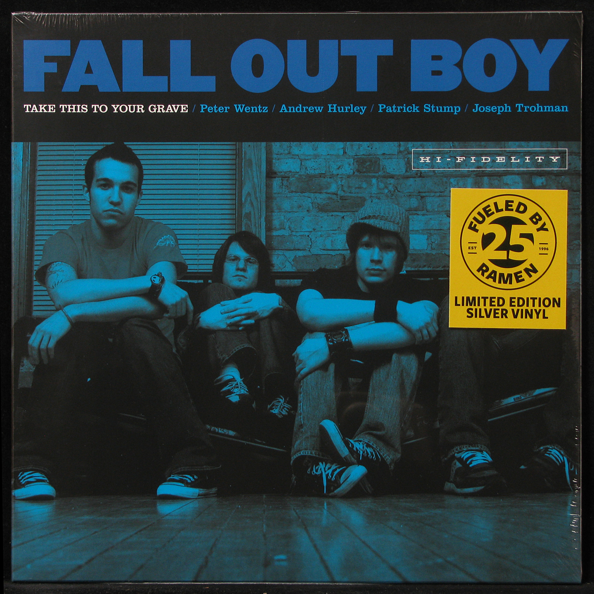 LP Fall Out Boy — Take This To Your Grave (coloured vinyl) фото