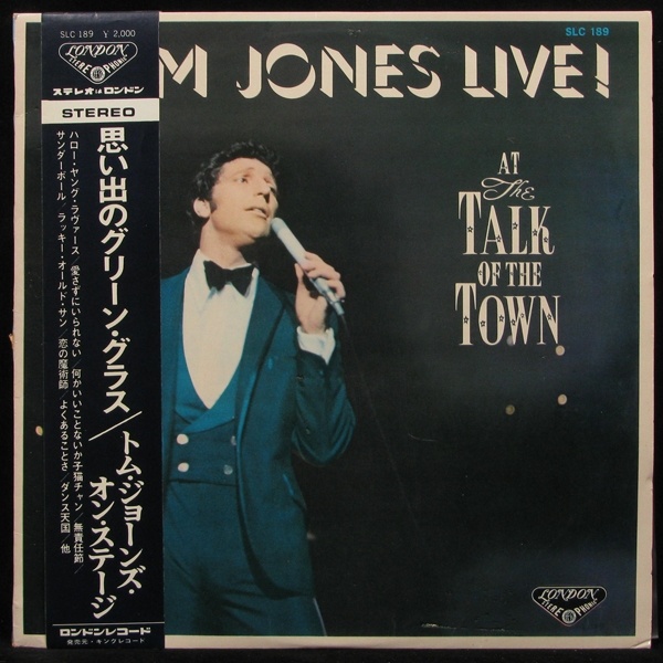 LP Tom Jones — At the Talk Of The Town - Live (+ obi) фото