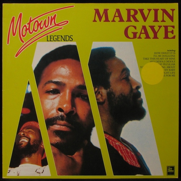 LP Marvin Gaye — Motown Legends фото