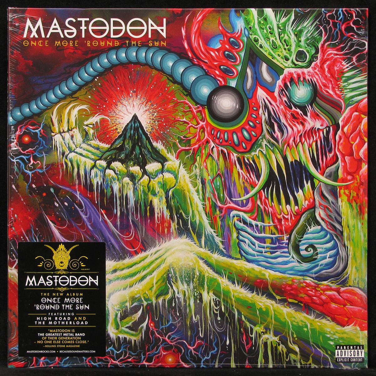 LP Mastodon — Once More Round The Sun (2LP) фото