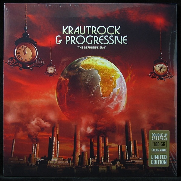 LP V/A — Krautrock & Progressive The Definitive Era (2LP, coloured vinyl) фото