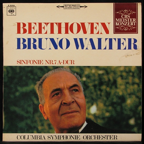 LP Bruno Walter — Beethoven: Sinfonie N. 7 A-Dur фото