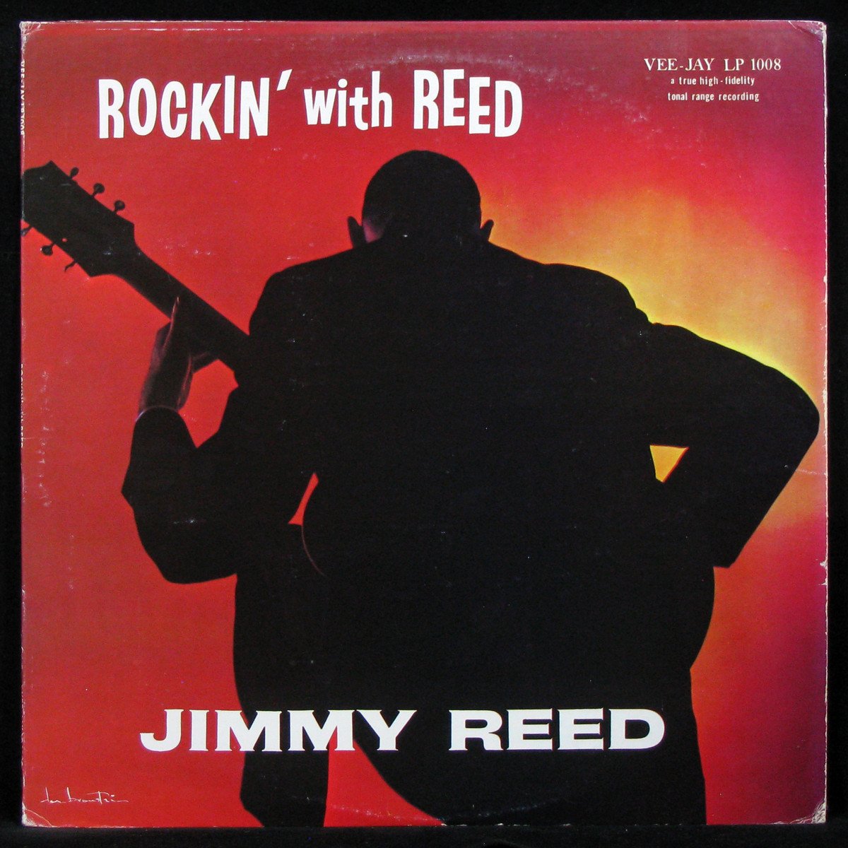 LP Jimmy Reed — Rockin' With Reed (mono) фото