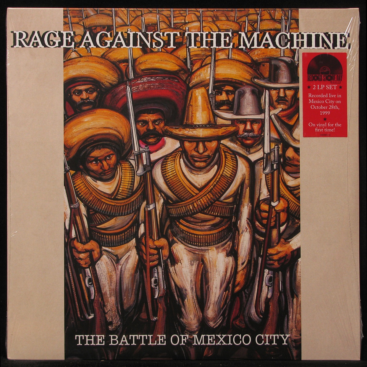 LP Rage Against The Machine — Battle Of Mexico City (2LP, coloured vinyl) фото