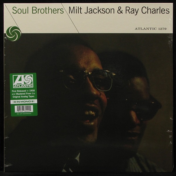 LP Milt Jackson / Ray Charles — Soul Brothers (mono) фото