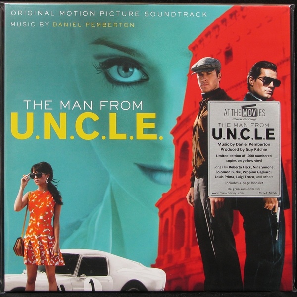 LP Soundtrack — Man From U.N.C.L.E. (2LP, coloured vinyl) фото