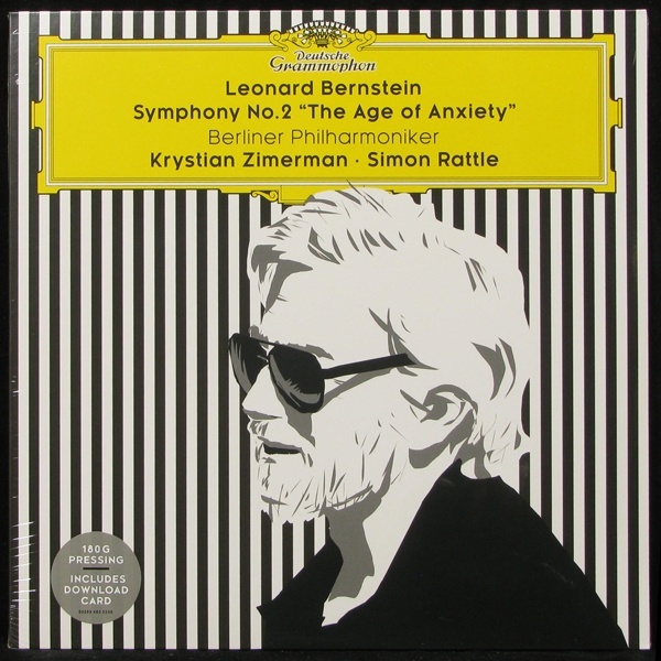 LP Simon Rattle / Krystian Zimerman — Bernstein: Symphony No.2 'The Age Of Anxiety' фото