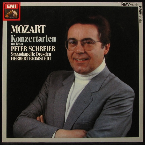 LP Peter Schreier / Herbert Blomstedt — Mozart: Konzertarien фото