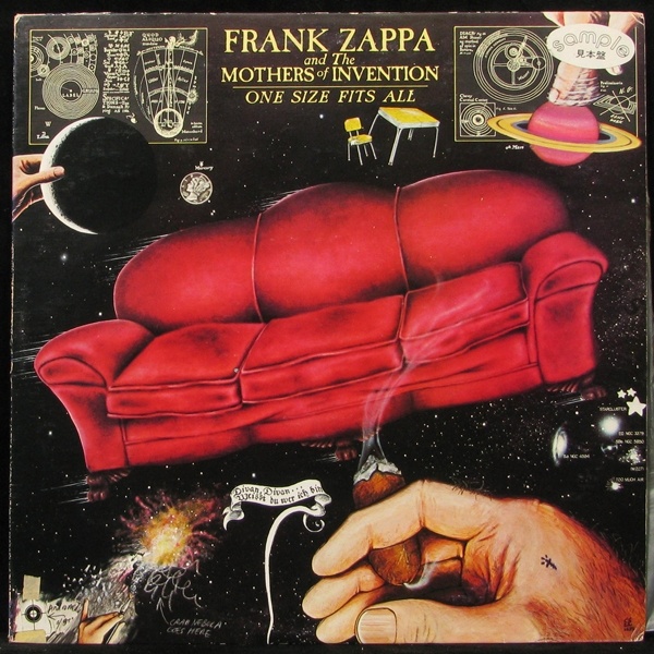 LP Frank Zappa & The Mothers Of Invention — One Size Fits All (promo) фото