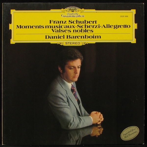 LP Daniel Barenboim — Schubert: Moments Musicaux фото