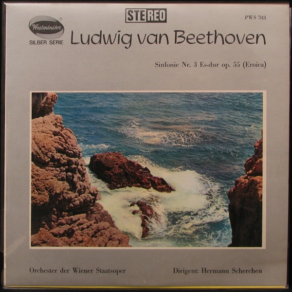 LP Hermann Scherchen — Beethoven: Sinfonie Nr.3 Es-dur Op.55 (Eroica) фото