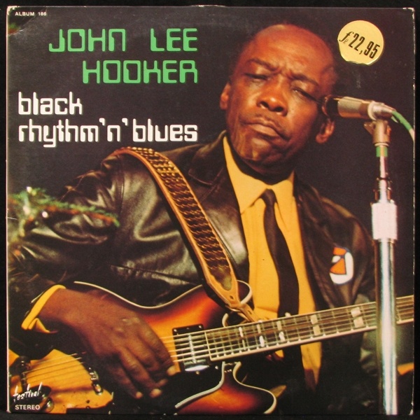 LP John Lee Hooker — Black Rhythm N Blues (2LP) фото