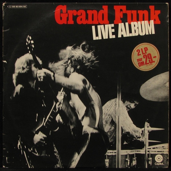 LP Grand Funk — Live Album (2LP) фото