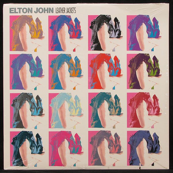 LP Elton John — Leather Jackets (sealed original) фото