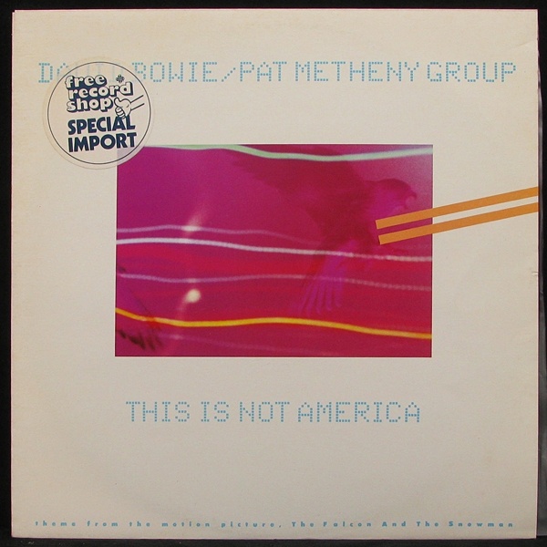 LP David Bowie / Pat Metheny Group — This Is Not America (maxi) фото
