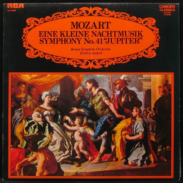 LP Erich Leinsdorf — Mozart: Eine Kleine Nachtmusik / Symphony No.41 Jupiter фото