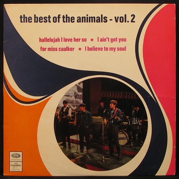 LP Animals — Best Of The Animals Vol.2 (mono) фото