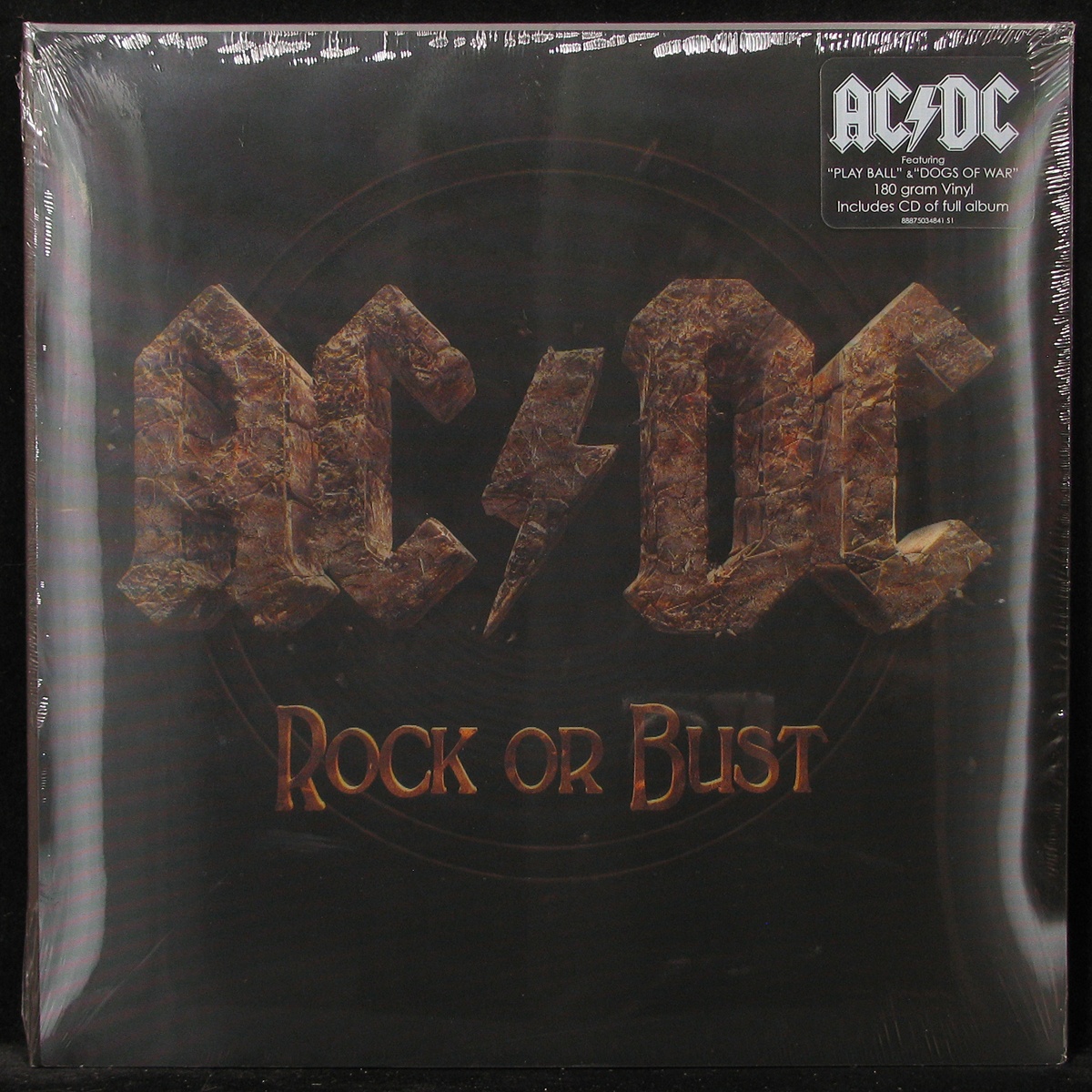 LP AC/DC — Rock Or Bust (+ CD, + booklet) фото