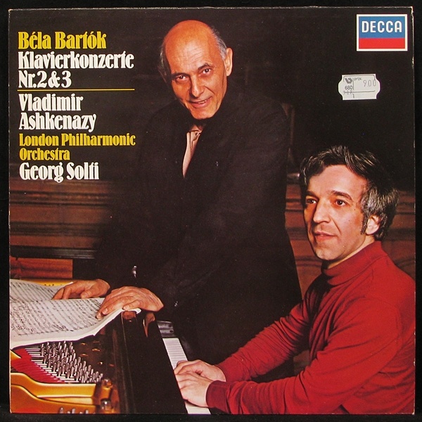 LP Vladimir Ashkenazy / Georg Solti — Bartok: Klavierwerke 2&3 фото