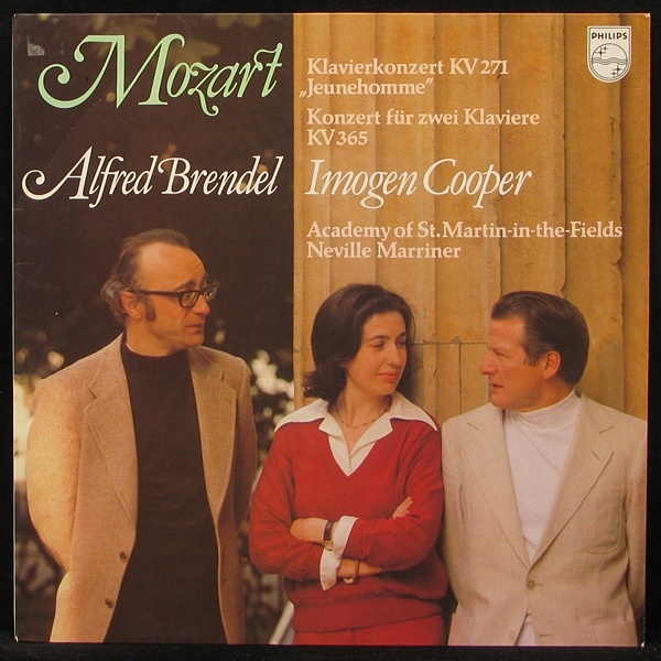LP Alfred Brendel / Imogen Cooper — Mozart: Piano Concerto, K. 271 Jeunehomme фото