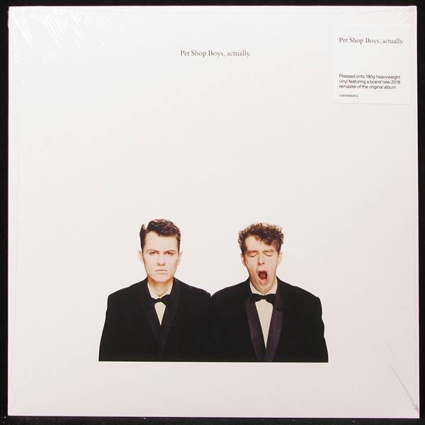 LP Pet Shop Boys — Actually фото