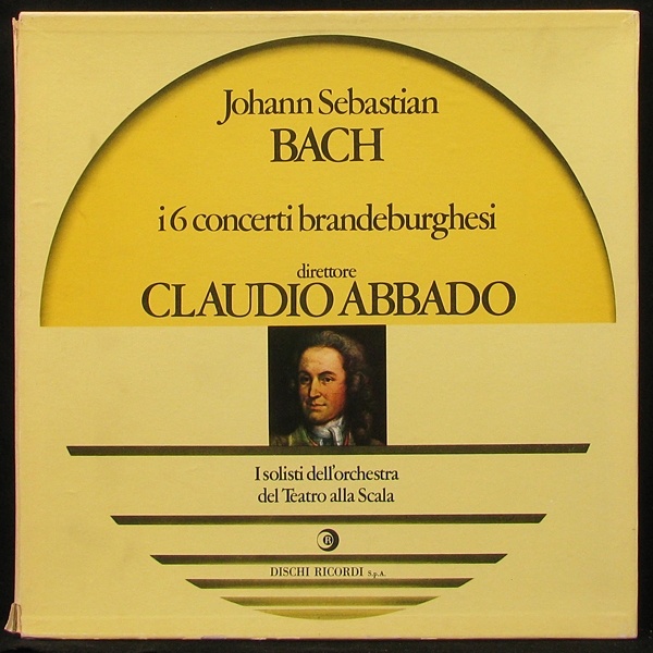 LP Claudio Abbado / Teatro Alla Scala — Bach: I 6 Concerti Branderbughesi (2LP BOX) фото