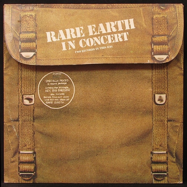 LP Rare Earth — Rare Earth In Concert (2LP) фото