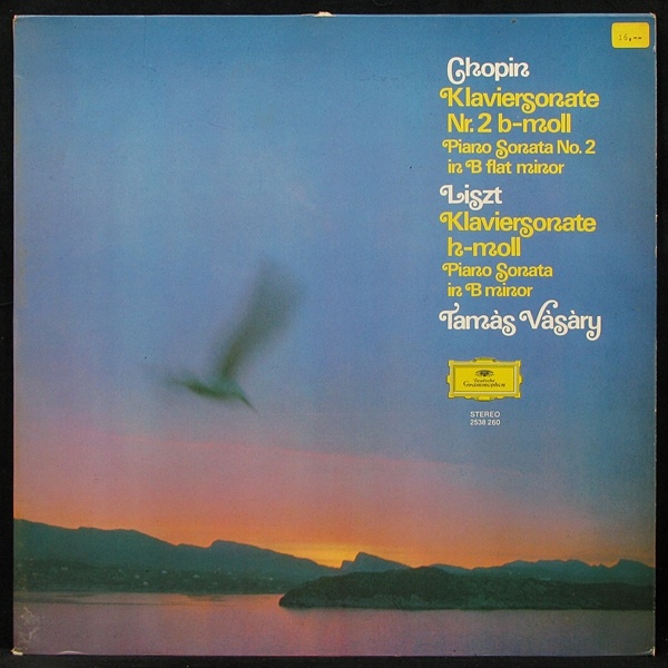 LP Tamas Vasary — Chopin: Klaviersonate N 2 b-moll / Liszt фото