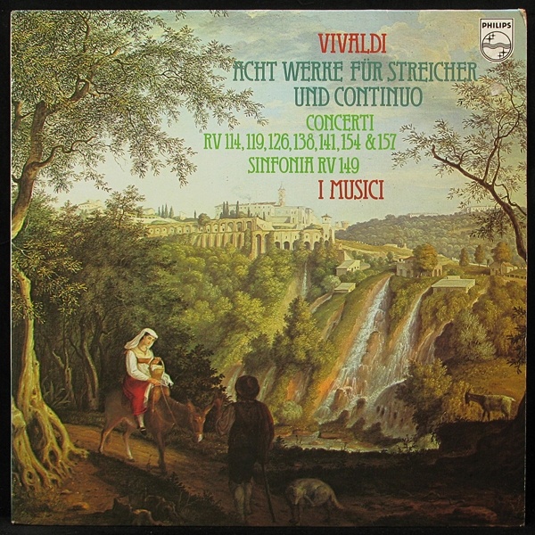LP I Musici — Vivaldi: Acht Werke Fur Streicher Und Continuo фото