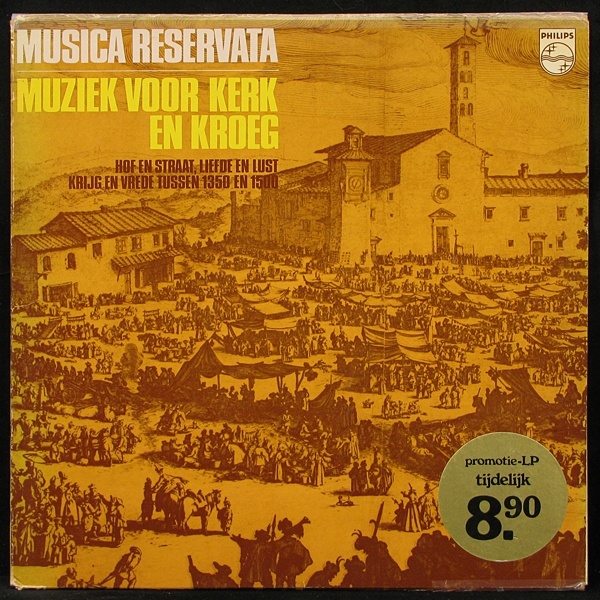 LP Musica Reservata — Muziek Voor Kerk En Kroeg фото