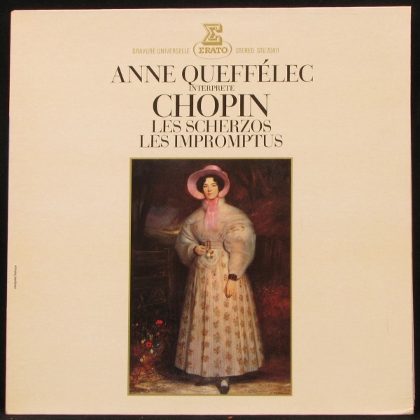 LP Anne Queffelec — Chopin: Les Scherzos Les Impromptus фото