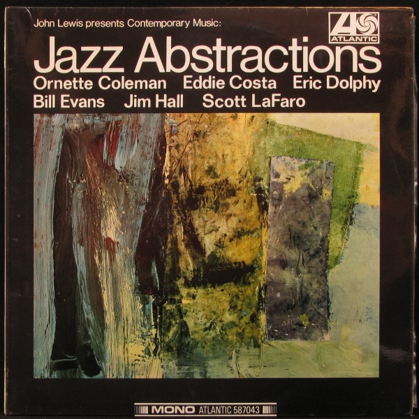 LP John Lewis — Jazz Abstractions (mono) фото