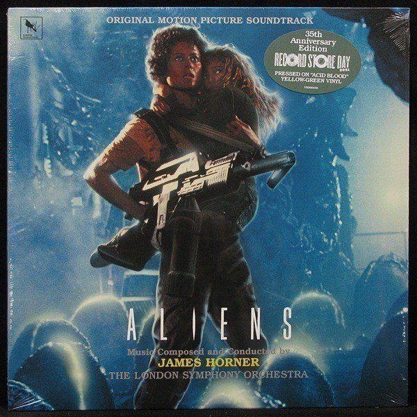 LP James Horner — Aliens (Original Motion Picture Soundtrack) (coloured vinyl) фото