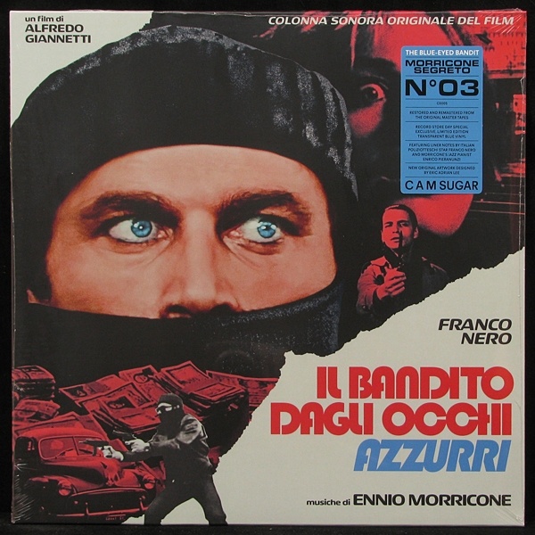 LP Ennio Morricone — II Bandito Dagli Occhi Azzuri (coloured vinyl) фото