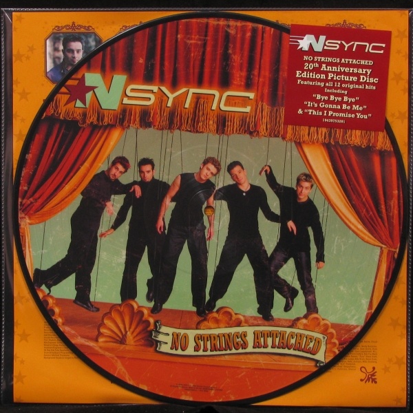 LP NSYNC — No Strings Attached (picture disc) фото