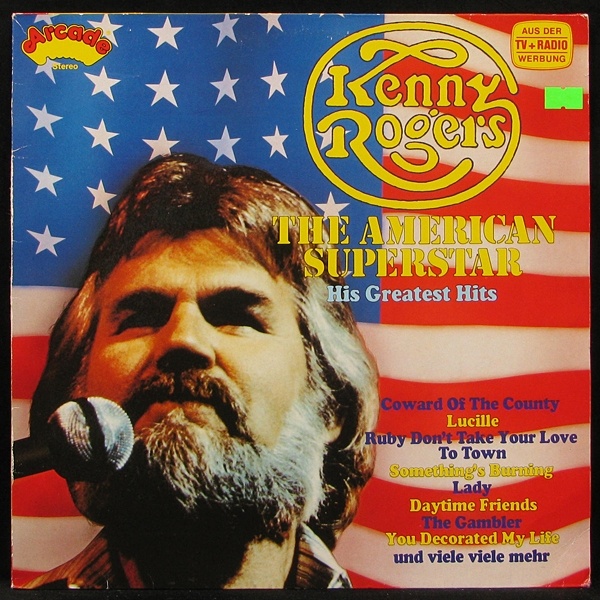 LP Kenny Rogers — American Superstar - His Greatest Hits фото