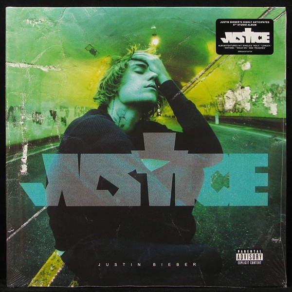 LP Justin Bieber — Justice (2LP) фото