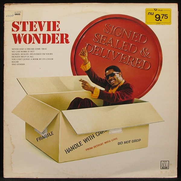 LP Stevie Wonder — Signed, Sealed & Delivered фото