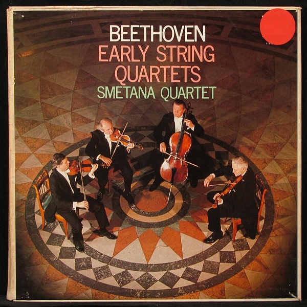 LP Smetana Quartet — Beethoven: Early String Quartets (3LP BOX, + booklet) фото